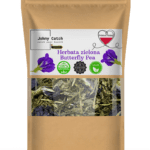 Butterfly Pea, czyli Klitoria Ternateńska, to kwiat, który barwi wodę na intensywny, głęboki błękit, dla vegan, bez cukru i konserwantów