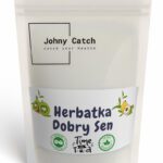 herbatka Dobry Sen w doypacku – rooibos, melisa, rumianek, lawenda, wiśnia, czarna porzeczka, cynamon – naturalna mieszanka ziół na spokojny sen