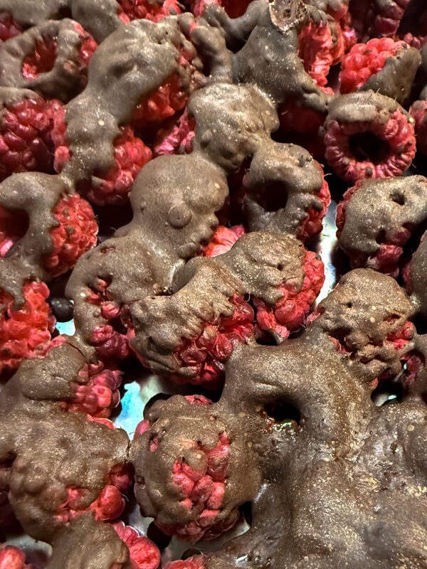 malina z czekoladą liofilizowana marka Johny catch