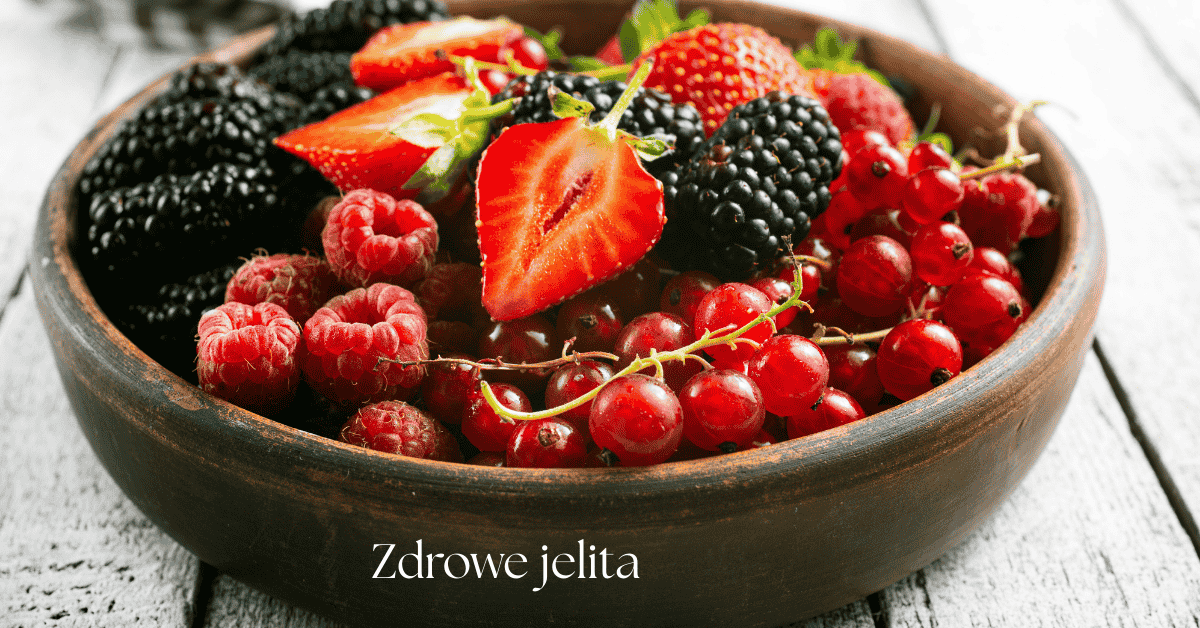 Owoce jagodowe wspierające jelita wrażliwe i trawienie, pomocne przy wzdęciach i zaburzeniach mikrobioty