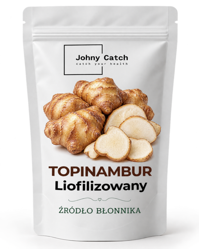 Opakowanie z liofilizowanym topinamburem